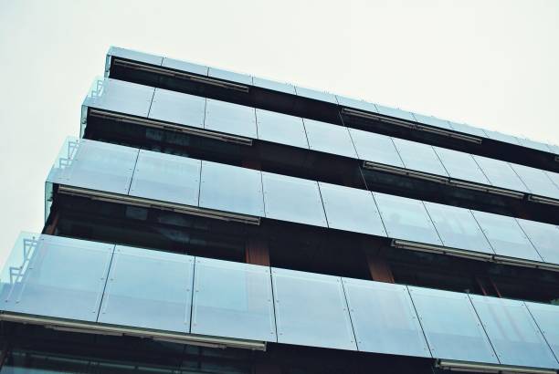 istock Modern apartment buildings exteriors 693376876