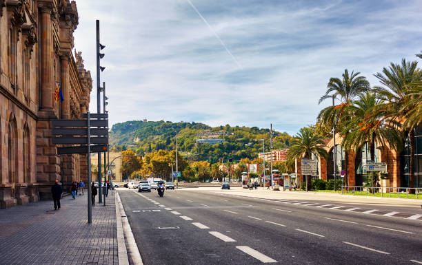 istock Passeig de Josep Carner Street 693387702