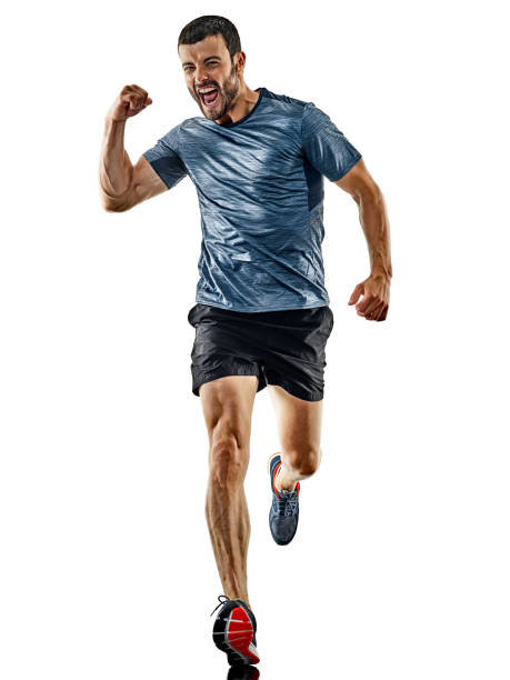 istock man runner jogger running jogging isolated shadows 693393994