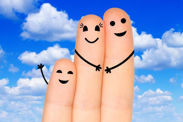 istock Happy fingers family 693394058