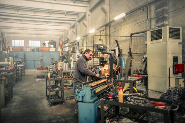 istock Working in the industrial area 693397754