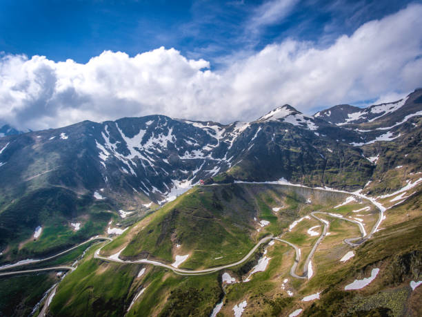 istock Transfagarasan road in Transylvania panoramic view. Romania, Europe 693404302