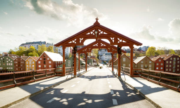 istock Bridge Gamle Bybro in Trondheim, Norway 693413072