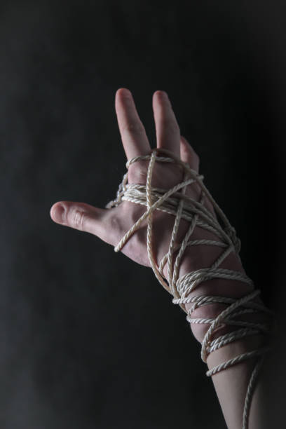 istock Adamant male hand close-up study 693415900