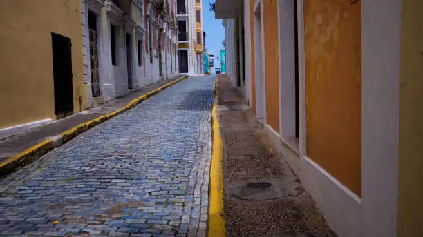 Street in Old San Juan.
