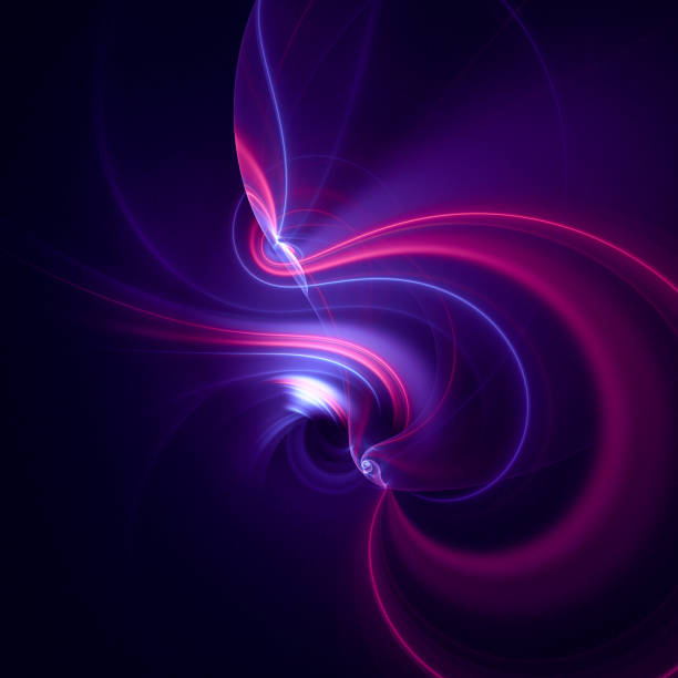istock High resolution pink and purple fractal background. 693439866
