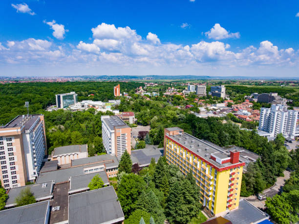 istock Felix Baths thermal resorts near Oradea, Romania 693440070