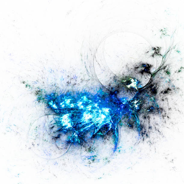 Background created by fractal geometry.