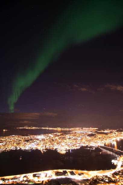 istock Northern Lights over Tromso, Norway 693446940