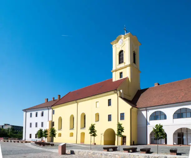 Photo of Oradea city center church in the old fortress