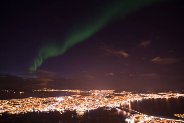 istock Northern Lights over Tromso, Norway 693454770