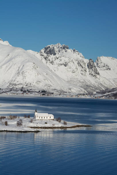 istock Sildpollnes Church, Lofoten, Norway 693459944
