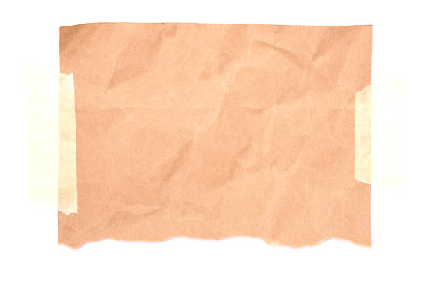 istock Old Paper with Adhesive Tape 693460542