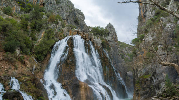 istock Spring time in Ucansu Waterfall in Antalya Turkey 693463374