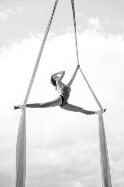 istock Young woman gymnast 693468652