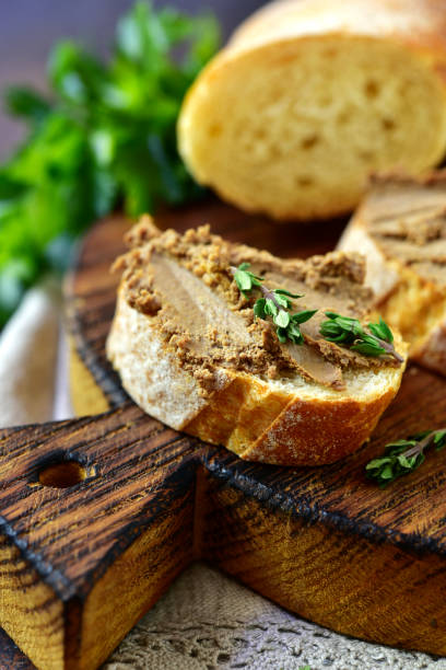 istock Homemade liver pate with vegetables 693474616