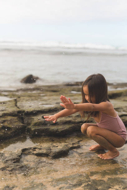 istock Hawaii family vacation on beach 693478196