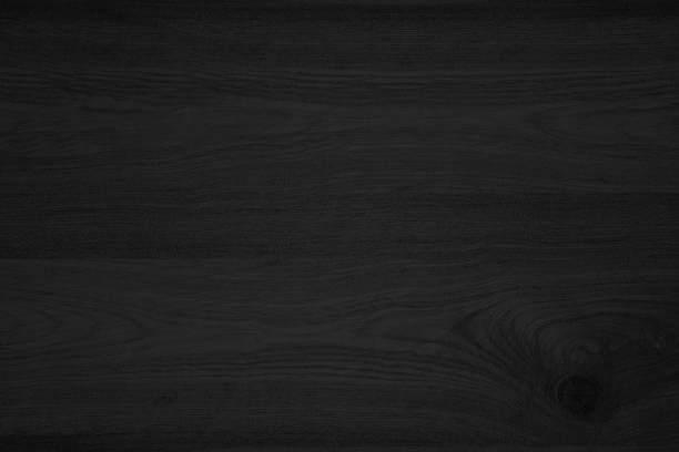 istock Black wood texture black background. Blank for design 693528510