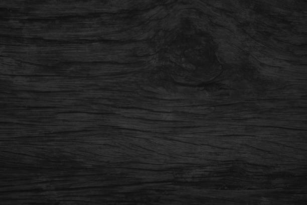 istock Black wood texture black background. Blank for design 693528572