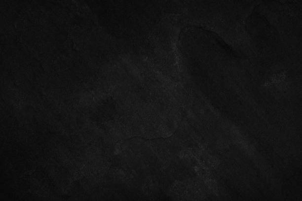istock Black Stone background. Dark gray texture close up high quality May be used blank for design. Copy space 693529276