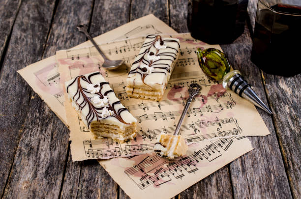 istock Pieces of biscuit cake 693532372