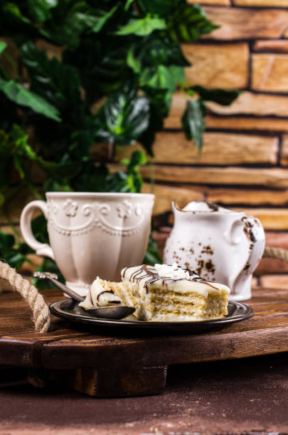 istock Pieces of biscuit cake 693534546