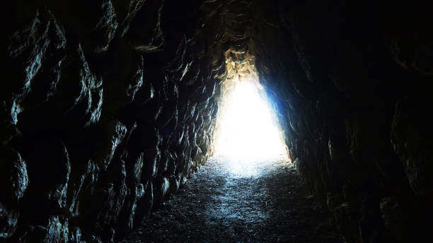 istock Light at the End of the Cave 693550640
