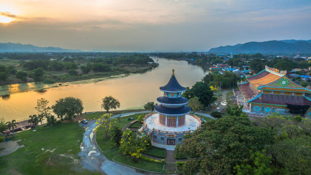 istock beautiful pagoda in Chinese style 693550810