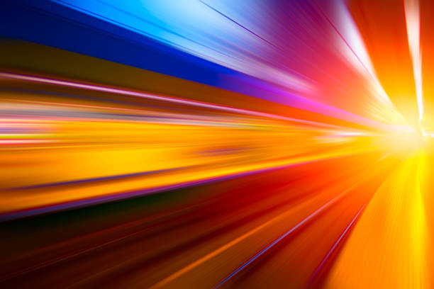 istock colorful move fastest super high speed concept, Acceleration speedy drive motion blur of lightning abstract for background design. 693560242