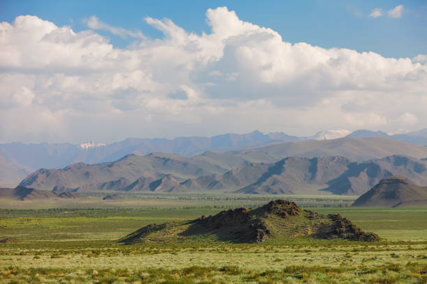 istock Altai mountains. Beautiful highland landscape. Mongolia 693617256