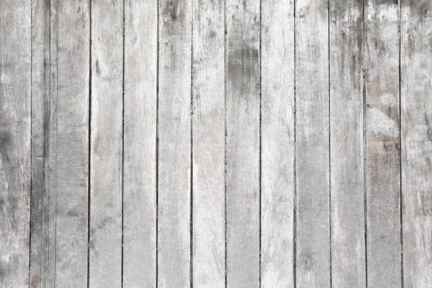 istock White wooden wall texture background for display. 693619834