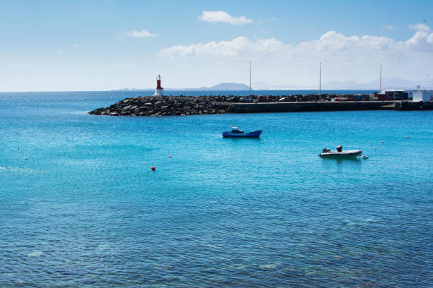 istock View from Playa Dorada in Playa Blanca, Lanzarote 693624902