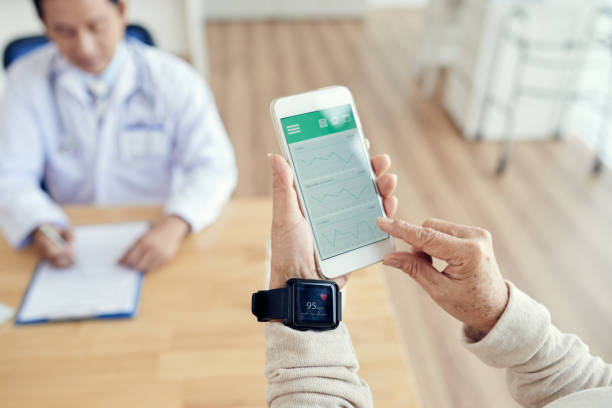 istock Senior Patient Checking Heart Rate 693635030