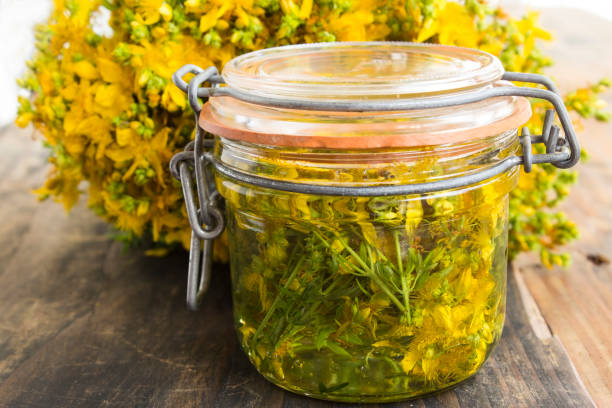 istock St. John's Wort Oil 693635358