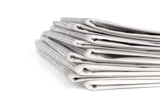 istock A pile of folded newspapers 693678242