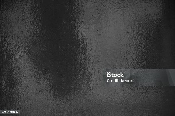 Black Grey Shiny Foil Background Stock Photo - Download Image Now - Shiny, Black Color, Paper