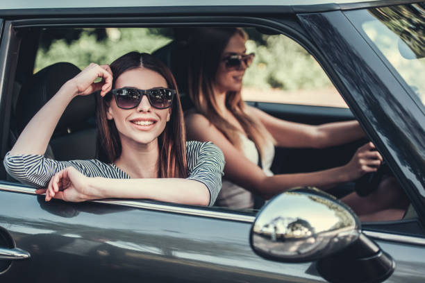 istock Girls in the car 693682744