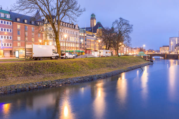 malmo cityscape szwecja - cpn zdjęcia i obrazy z banku zdjęć