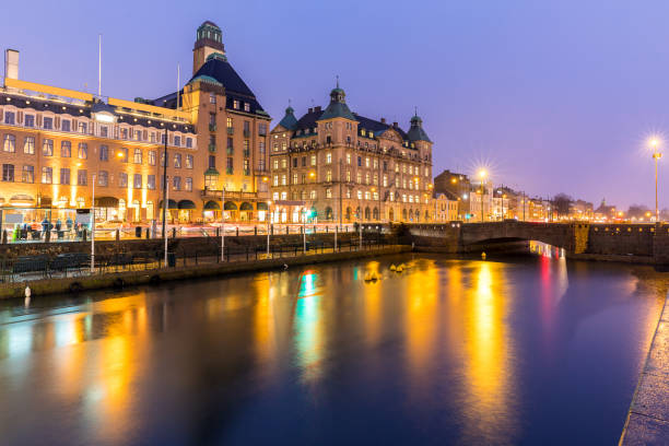 malmo cityscape szwecja - cpn zdjęcia i obrazy z banku zdjęć