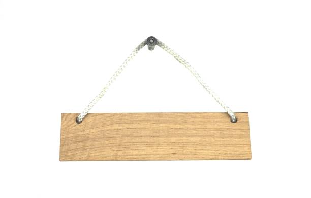 istock Isolated wooden sign with rope 693692406