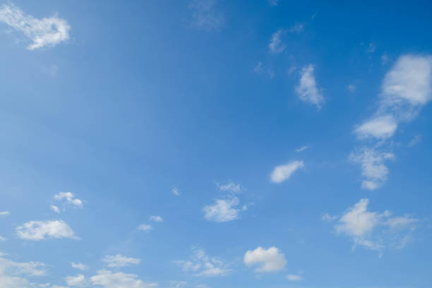istock Clouds in the blue sky on a sunny day 693699178