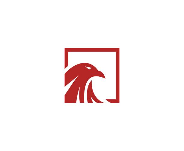 икона орла - орёл stock illustrations