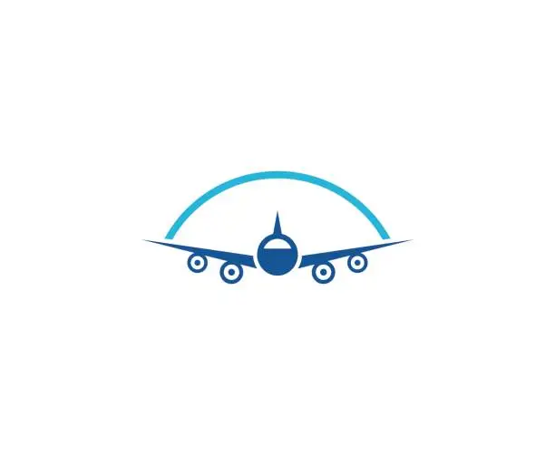 Vector illustration of Plane icon