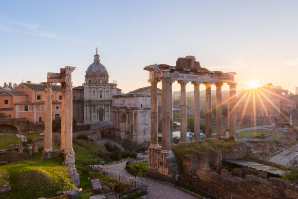 istock Forum Romanum, Italy 693756874