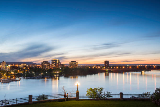 istock Ottawa skyline in the evening 693790698