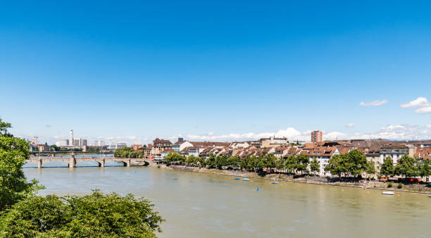 istock Ferry over the Rhine River in Basel, Switzerland 693794868