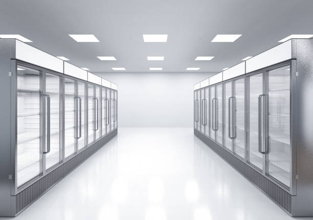 istock empty commercial fridges in store 693802300