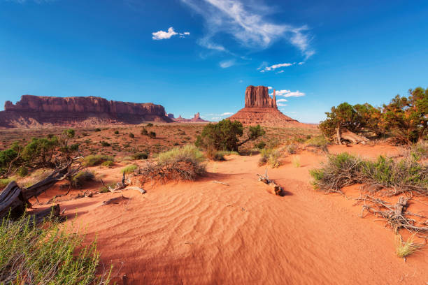 istock Sand dunes in Monument Valley, Arizona 693806876