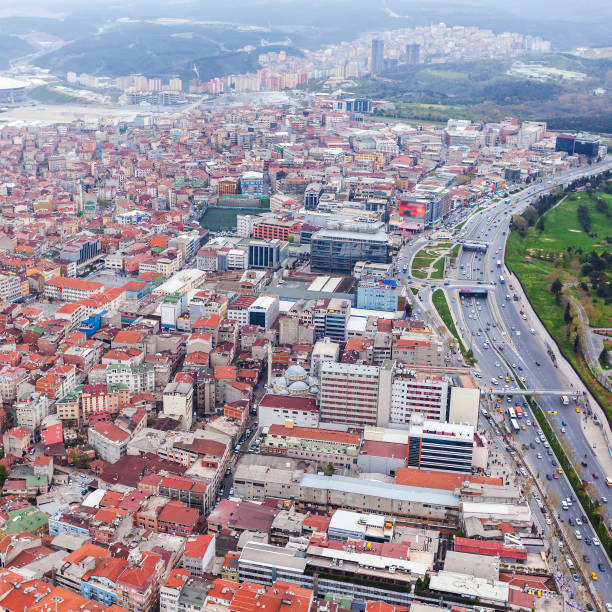 istock Istanbul aerial view 693807356