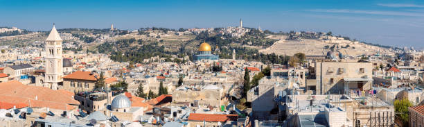 istock Panorama of Jerusalem Old City, Israel. 693809578
